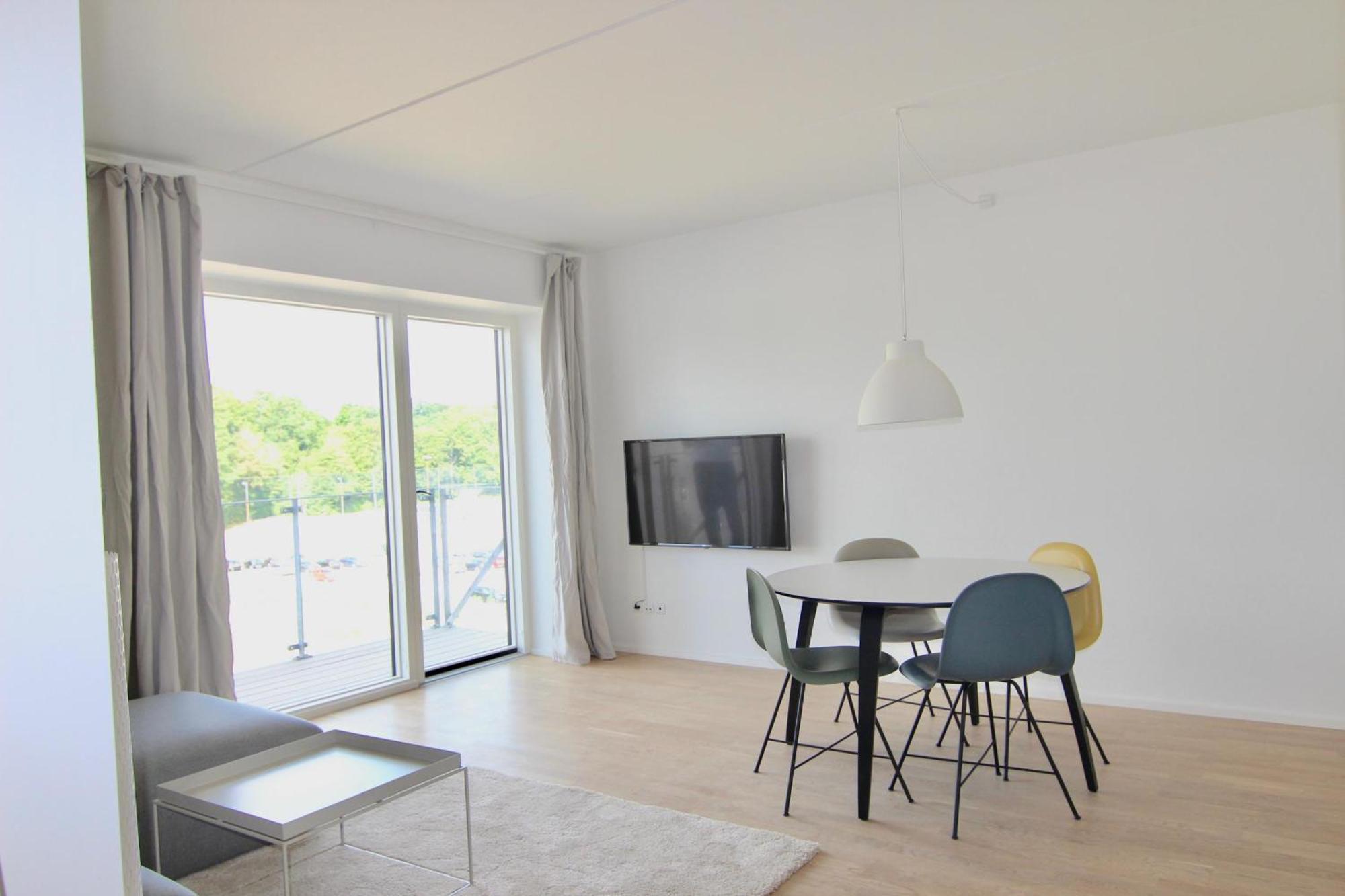 Great 1-Bed Wbalcony By Odense Harbour Exterior foto