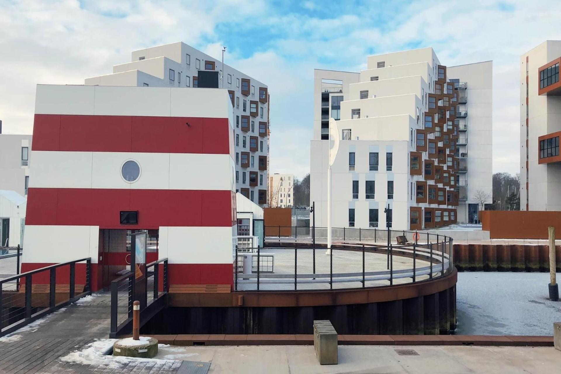 Great 1-Bed Wbalcony By Odense Harbour Exterior foto